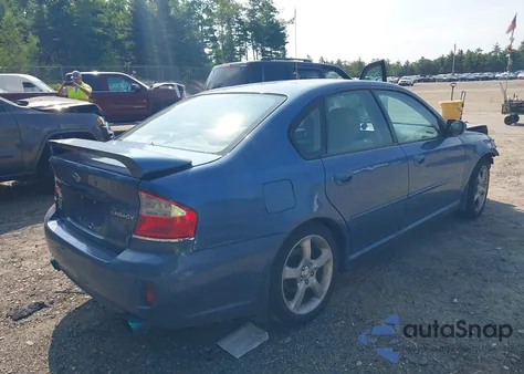 2008 Subaru Legacy 2.5I from USA, damaged, VIN 4S3BL616387214666